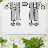 Groom-Groom dat ik wel doe Theedoek (Gevouwen)