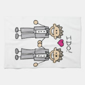 Groom-Groom dat ik wel doe Theedoek (Horizontaal)