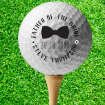 Groom Groomsman Wedding Party Favor Keepslag Golfballen<br><div class="desc">Groom Groomsman Wedding Party Favor Keepasj Golf Balls. Voeg eenvoudig details over de Groomsman toe en maak een elegante bruiloft in het belang van de zaak. Kies het merk en de pakketgrootte van het optiemenu.</div>