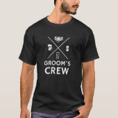 Groom Groomsmen Bachelor Party Gifts T-shirt (Voorkant)