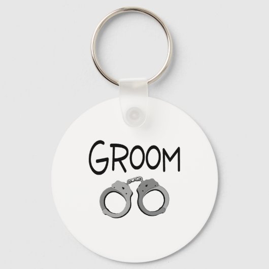 Groom Handboffs Wedding Sleutelhanger (Voorkant)