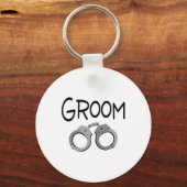 Groom Handboffs Wedding Sleutelhanger (Voorkant)