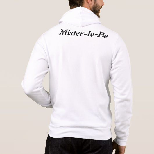 Groom Hoodie (Achterkant)