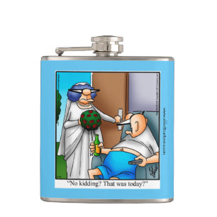 Groom Humor Flask Gift Heupfles