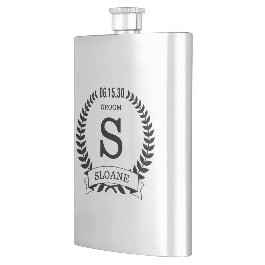 Groom Initiaal Flacon (Links)