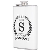 Groom Initiaal Heupfles (Links)