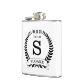 Groom Initiaal Heupfles (Links)