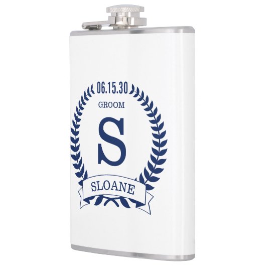 Groom Initiaal Heupfles (Links)