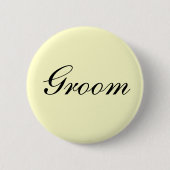Groom Ivory Button (Voorkant)