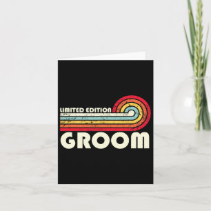 Groom Job Titel Beroep Werknemer Kaart
