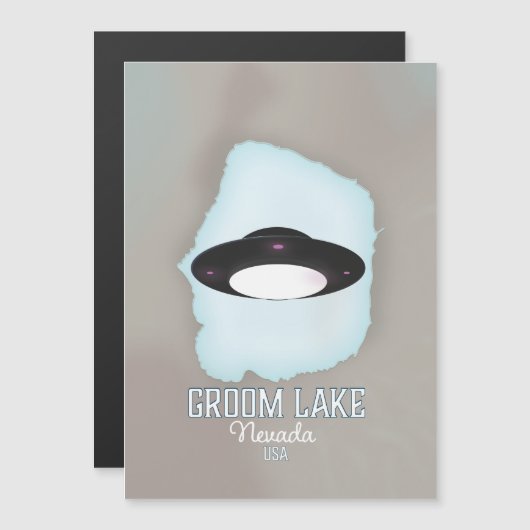 Groom Lake Nevada Reisposter (Voorkant / Achterkant)