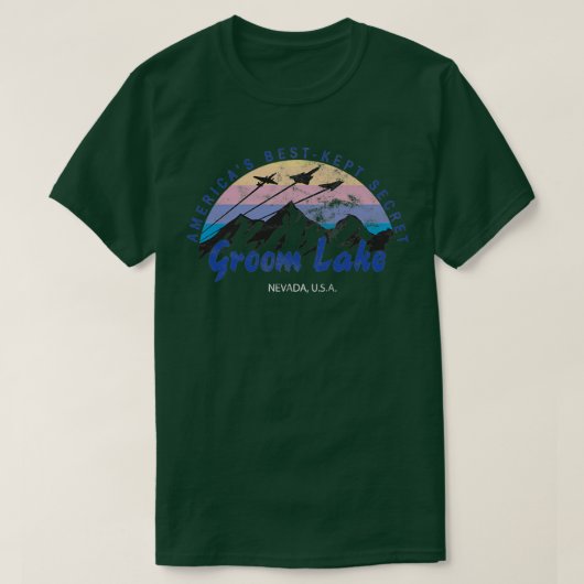 Groom Lake T-shirt (Design voorkant)
