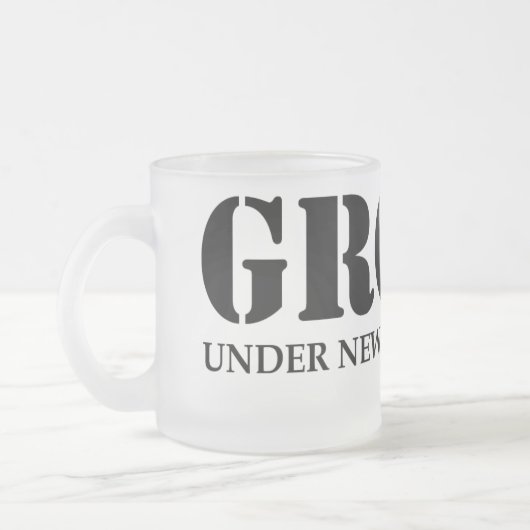 Groom Matglas Koffiemok (Links)