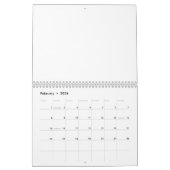 Groom met Amerikaanse vlaggeschut Kalender (Feb 2026)