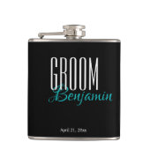 GROOM Monogram Thermische Kolf Heupfles (Voorkant)