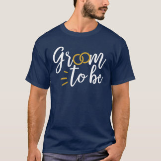 Groom om te zijn Cute Verloving Wedding Matching T-shirt