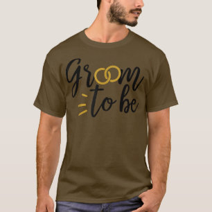 Groom om te zijn Cute Verloving Wedding Matching T-shirt