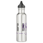 Groom Personalized Water Bottle HAMbyWG Waterfles (Links)