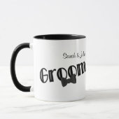 Groom Personalized Wedding Mok (Links)
