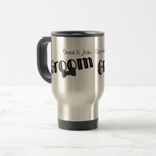 Groom Personalized Wedding Reisbeker