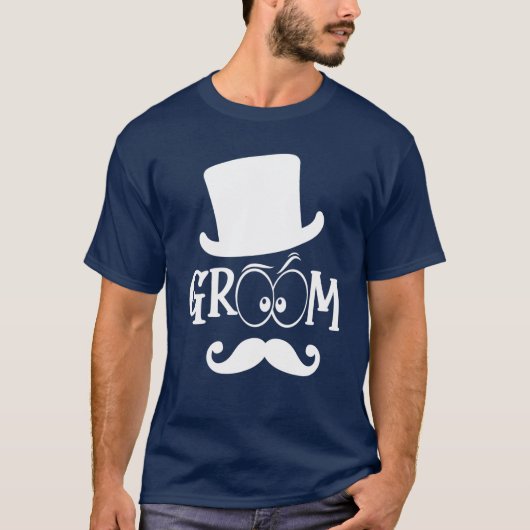 Groom Pet Cute Verloving Wedding Bachelor Party M T-shirt (Voorkant)