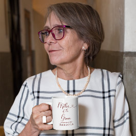 Groom Pink Peony Wedding Koffiemok