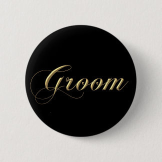 Groom Ronde Button 5,7 Cm