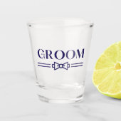 Groom Shot Glas (Voorkant)