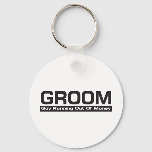 GROOM-sleutelhanger Sleutelhanger (Voorkant)