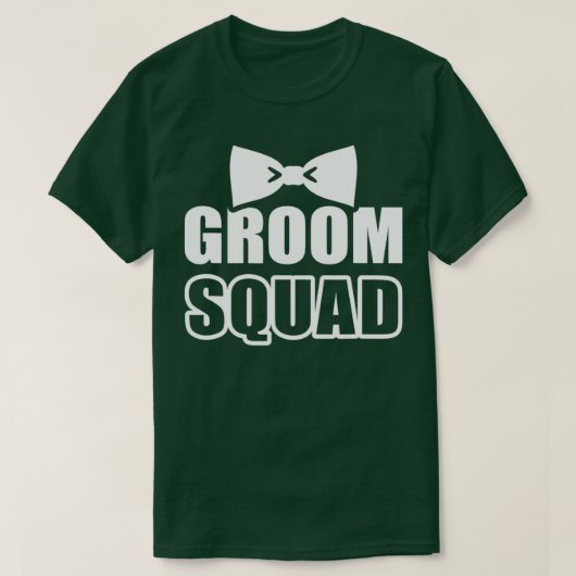 Groom Squad bachelor party 6 T-shirt (Design voorkant)