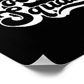 Groom Squad Bachelor Party Mannen Crew Matching Gr Poster (Hoek)