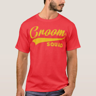 Groom Squad - Bachelor Party - Weddenschap T-shirt