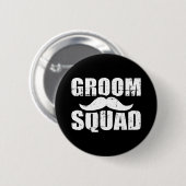 Groom Squad bachelor Ronde Button 5,7 Cm (Voorkant /achterkant)