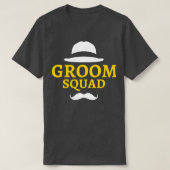Groom Squad Bachelor Wedding Bachelor Party Team T-shirt (Design voorkant)