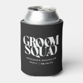 Groom Squad Blikjeskoeler (Blikje Voorkant)