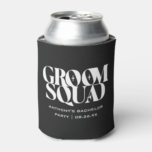 Groom Squad Blikjeskoeler (Blikje Voorkant)