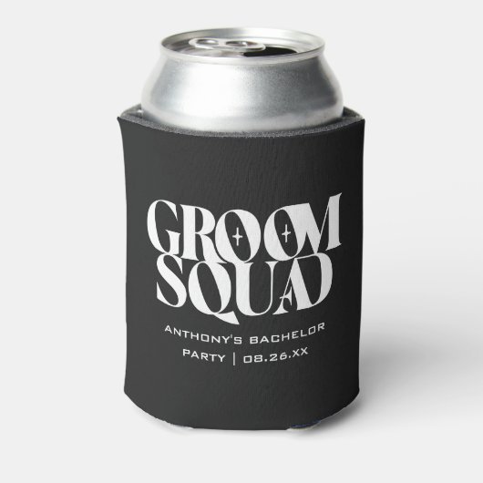 Groom Squad Blikjeskoeler (Blikje Achterkant)