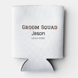 Groom Squad bruidsjonker vrijgezellenfeest voeg na Blikjeskoeler