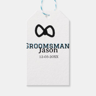Groom Squad bruidsjonker vrijgezellenfeest voeg na Cadeaulabel