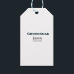 Groom Squad bruidsjonker vrijgezellenfeest voeg na Cadeaulabel<br><div class="desc">ontwerp</div>