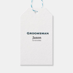 Groom Squad bruidsjonker vrijgezellenfeest voeg na Cadeaulabel