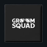 Groom Squad Groomsman Bachelor Party Wedding Match Magneet<br><div class="desc">Groom Squad Groomsman Bachelor Party Wedding Matching</div>