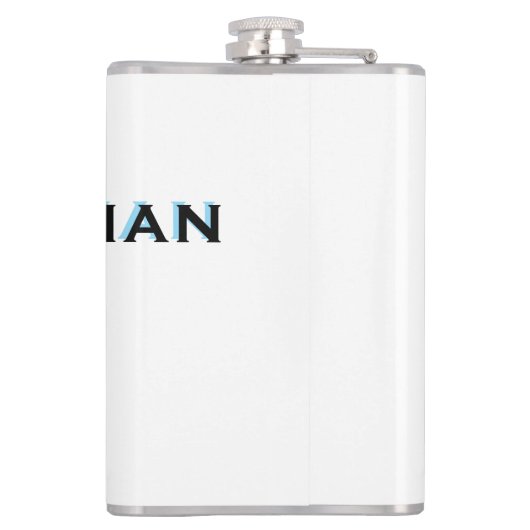 Groom Squad groomsman bachelorette party add name Heupfles (Achterkant)