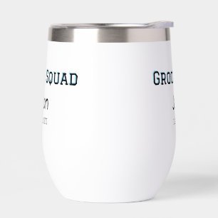 Groom Squad groomsman vrijgezellenfeest voeg naam