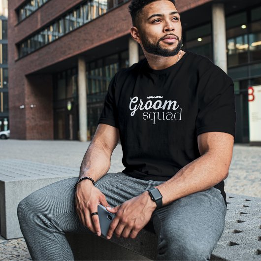 Groom Squad Groomsmen Bachelor Party T-shirt