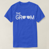 Groom Squad Groomsmen Crew Team Funny Bachelor Par T-shirt (Design voorkant)