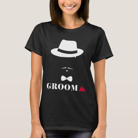 Groom Squad Groomsmen Ring Wedding Bachelor Party T-shirt (Voorkant)