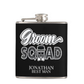 Groom Squad Hip Flask Heupfles (Voorkant)