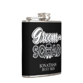 Groom Squad Hip Flask Heupfles (Rechts)