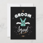 Groom squad kaart (Voorkant)